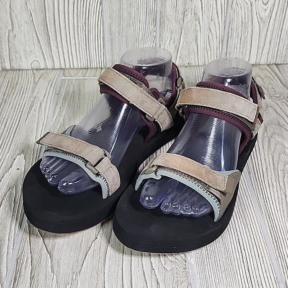 Vans Womens Outdoor Suede Tri Lock Sandals - Picture 10 of 16